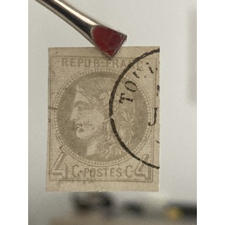 Numéro 41A report 1 - Rare type Bordeaux 4c
