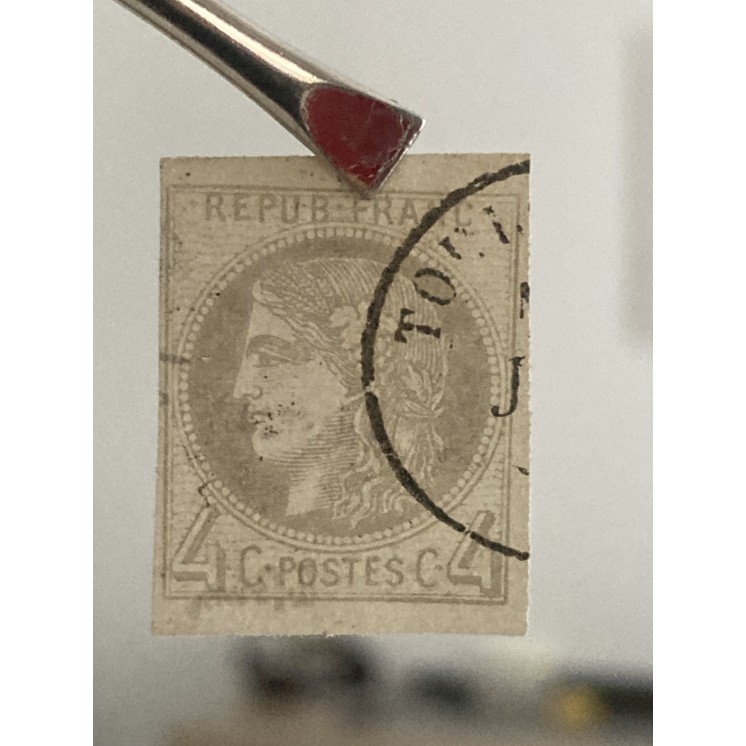 Numéro 41A report 1 - Rare type Bordeaux 4c