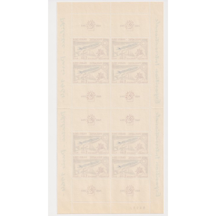Lot de 2 blocs Philatec MNH ** sans charnières - Un bloc classique et un bloc numéroté