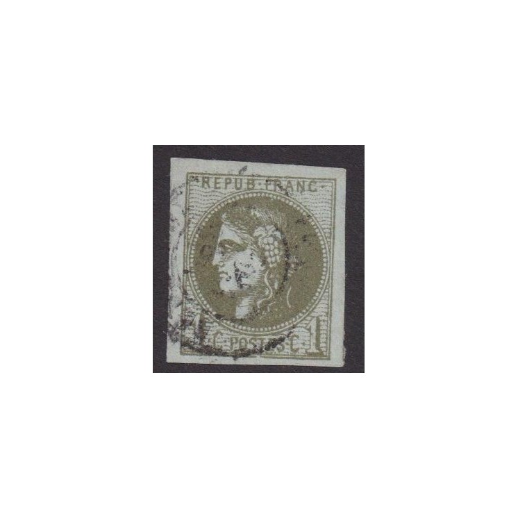 Yvert n° 39 C - CERES DE BORDEAUX LUXE avec MARGES EXCEPTIONNELLES - Signé Brun