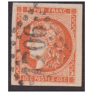 Yvert n° 48 - CERES DE BORDEAUX LUXE avec MARGES EXCEPTIONNELLES - Signé Brun