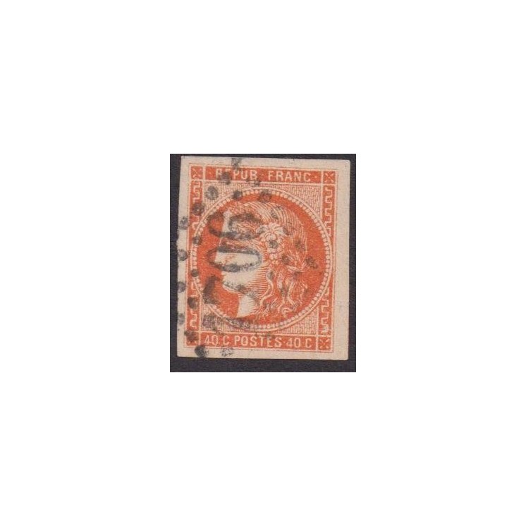 Yvert n° 48 - CERES DE BORDEAUX LUXE avec MARGES EXCEPTIONNELLES - Signé Brun