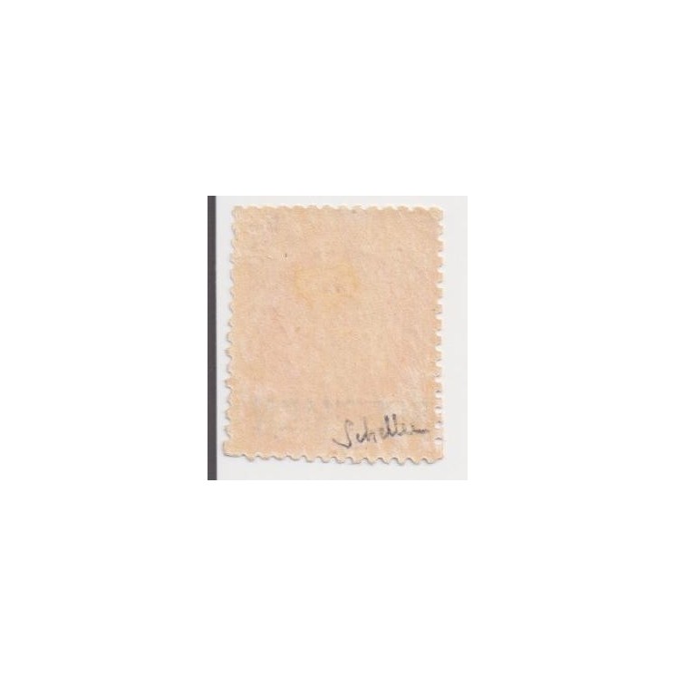 N° 23d - Napoléon III 40c orange surchargé "SPECIMEN" neuf mnh * - Signé Scheller