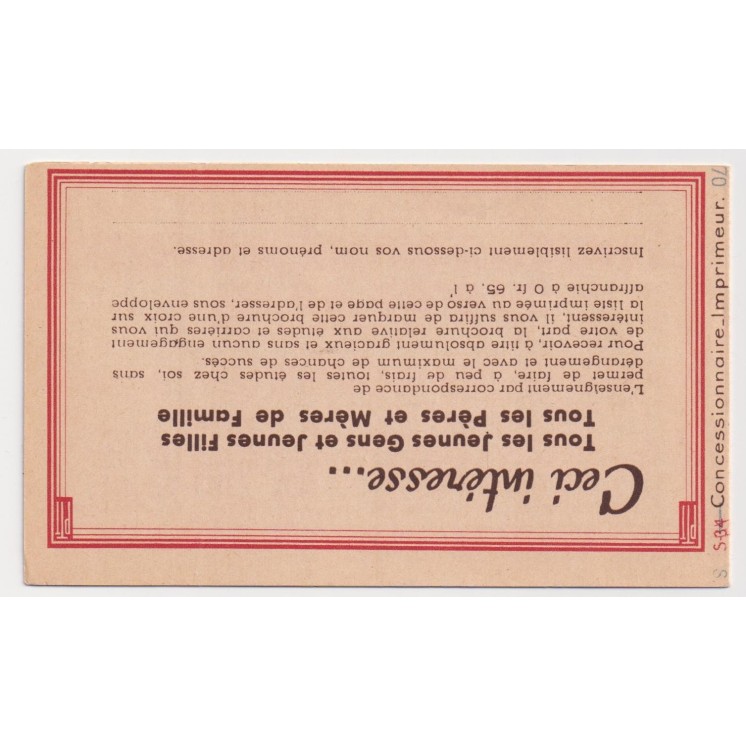 ALGERIE - CARNET C137b-1 - PUBLICITÉS Byrrh Torpedo Fraissinet Gueules cassées loterie