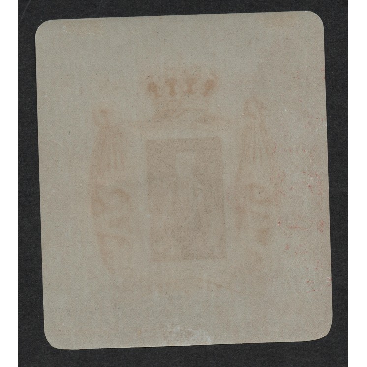 Bloc de Monaco n°2A - Papier bleuté MH/*
