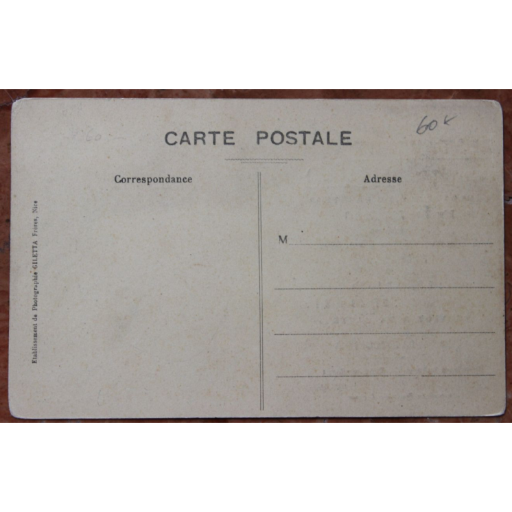 NICE - CARTE PUB / PUBLICITAIRE - DEVANTURE RESTAURANT VIRELLO - MAISON FONDEE EN 1834 - 25, RUE MASSENA